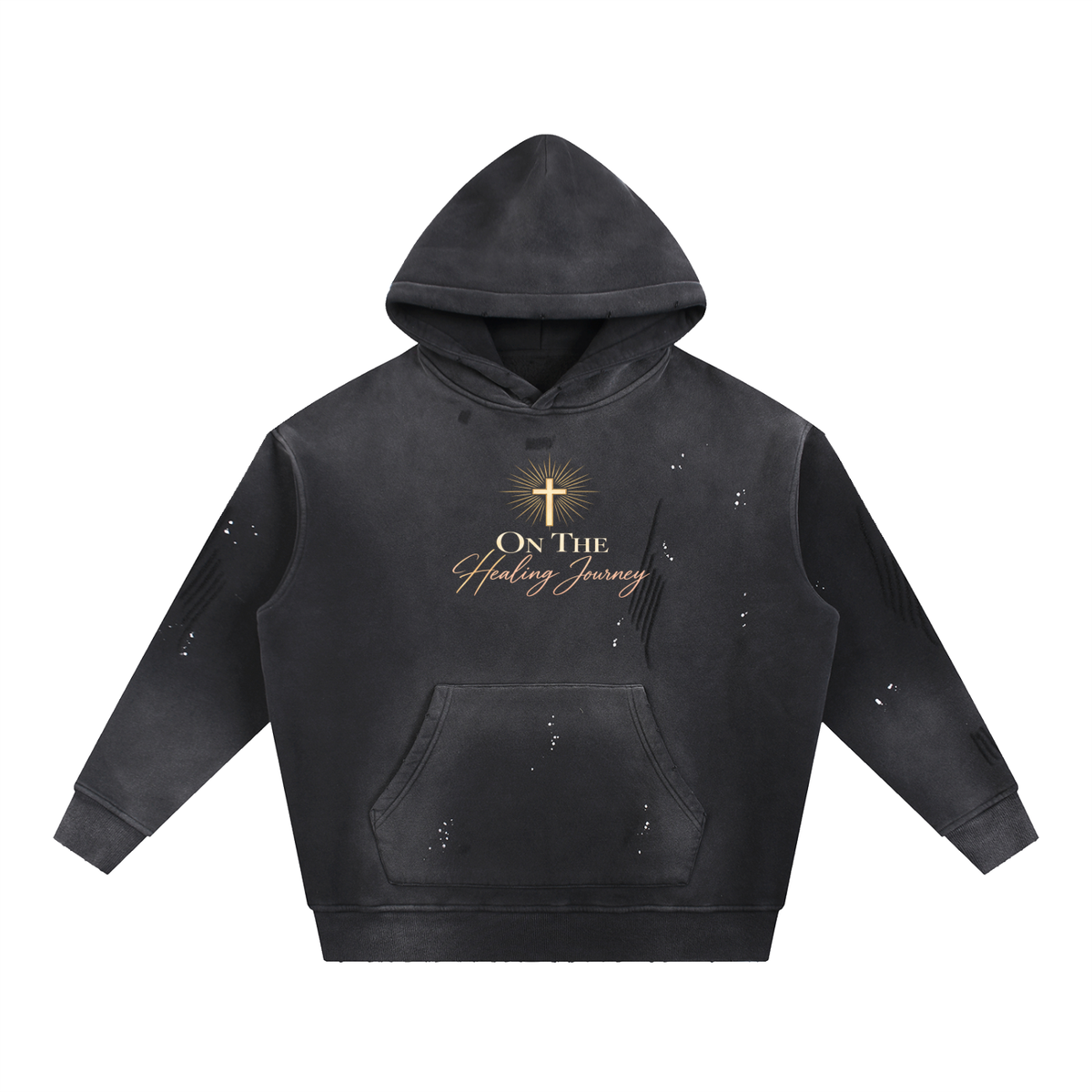 Loved. Chosen. Worthy. Vintage Wash Hoodie