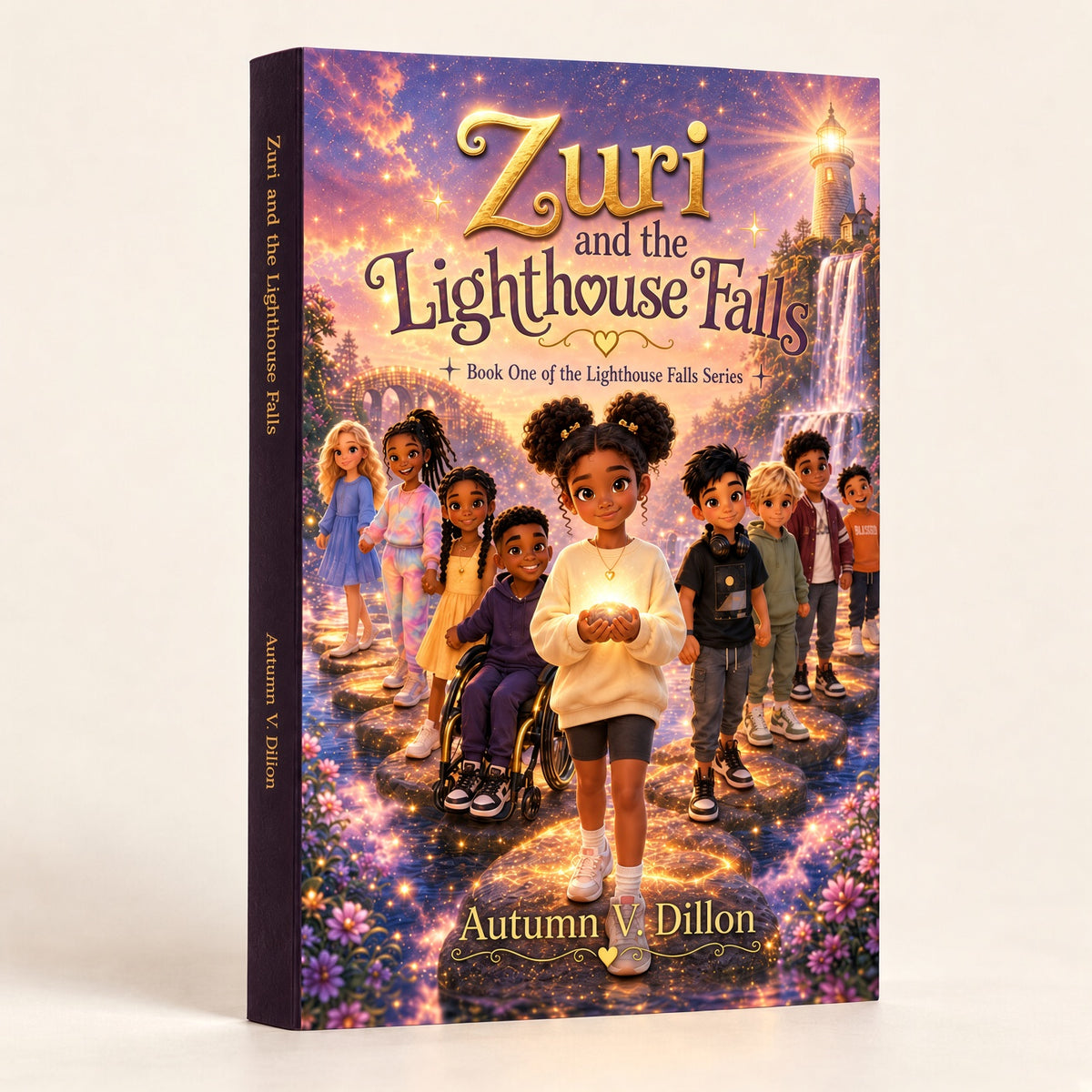 Zuri and the Lighthouse Falls — Foil Edition Paperback