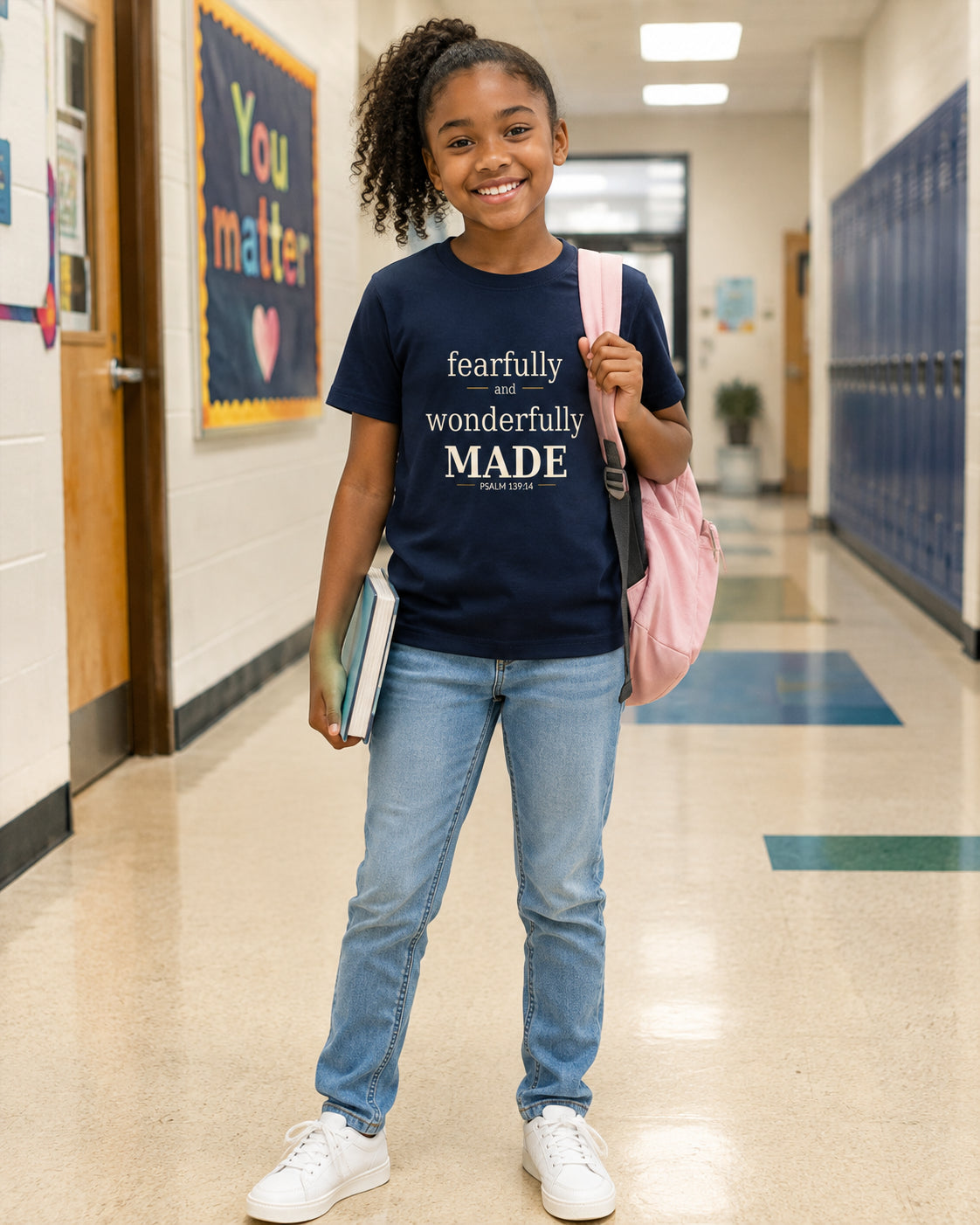 Fearfully & Wonderfully Made Kids Tee | Psalm 139:14
