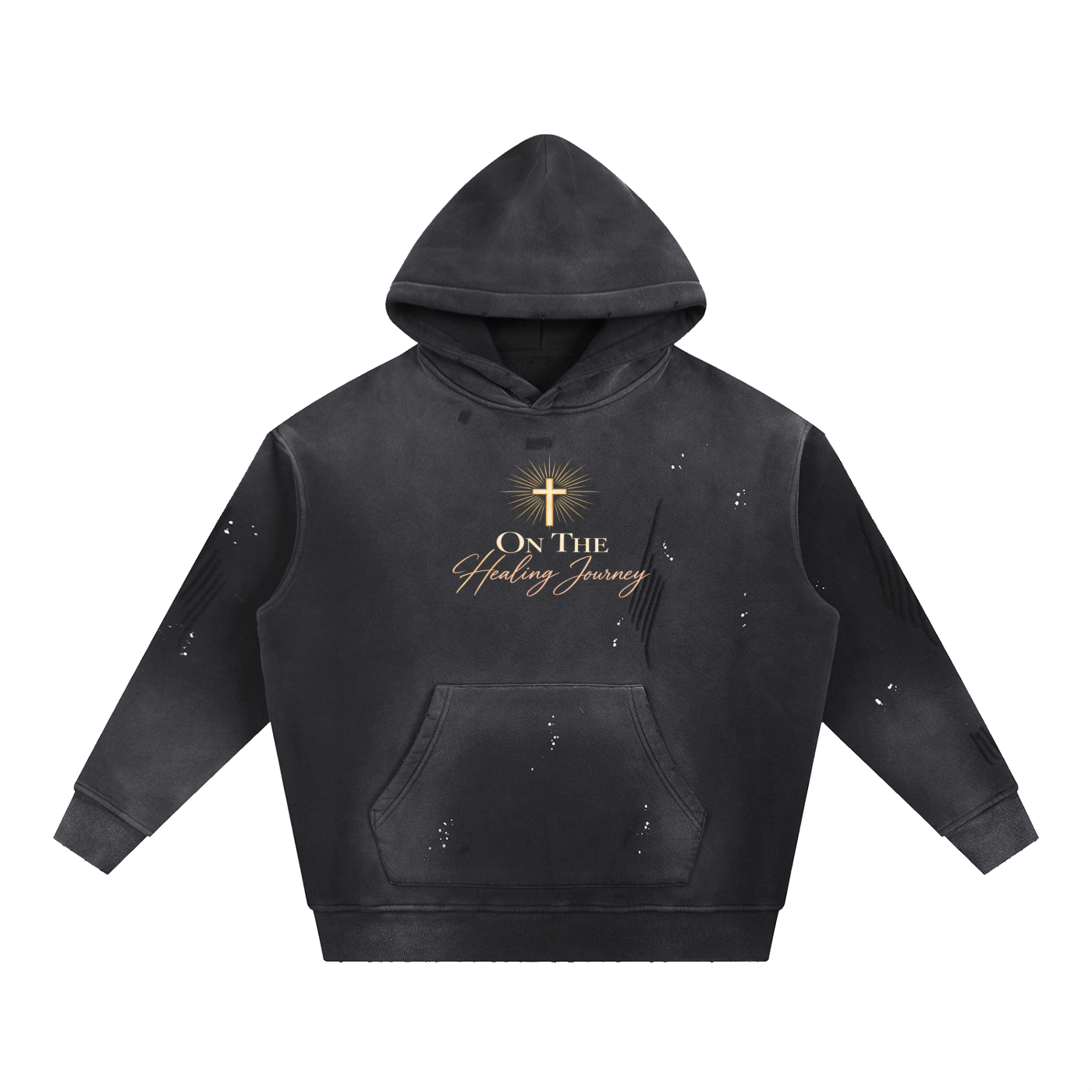 Loved. Chosen. Worthy. Vintage Wash Hoodie