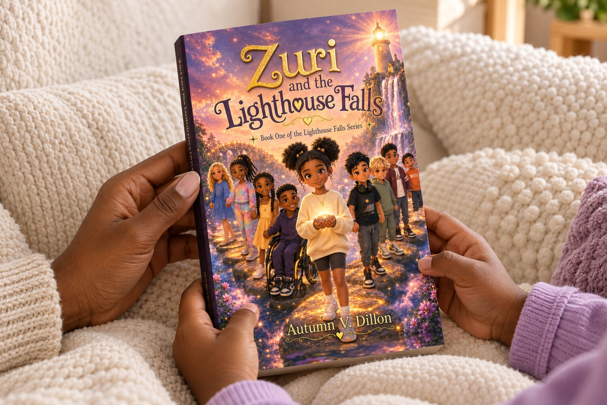 Zuri and the Lighthouse Falls — Foil Edition Paperback