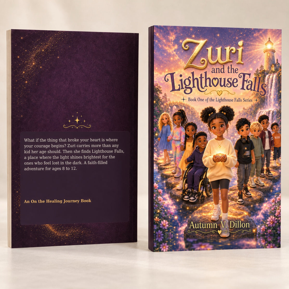 Zuri and the Lighthouse Falls — Foil Edition Paperback