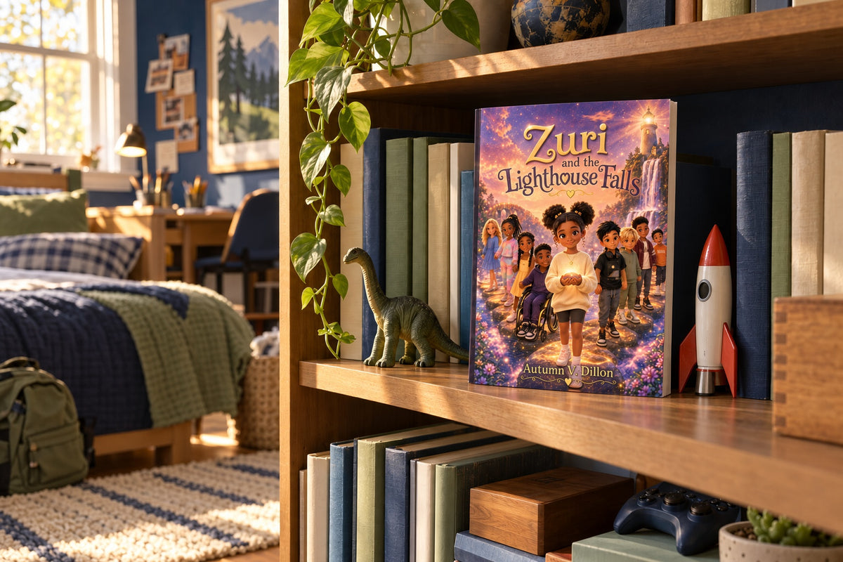 Zuri and the Lighthouse Falls — Foil Edition Paperback