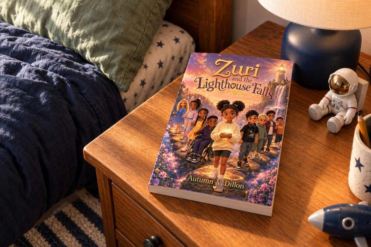 Zuri and the Lighthouse Falls — Foil Edition Paperback